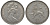 Великобритания 10 пенсов 1969 Елизавета II (1952-2022) KM 912, Spink 4231 (F1) медно-никель 4123-831