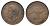 Австралия 1/2 пенни 1943 Кенгуру, Георг VI (1936-1952) KM 41 бронза 4700-1237