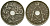 Бельгия 25 сантимов 1927 Belgique KM 68 медно-никель 4165-541