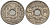 ФРАНЦИЯ 5 САНТИМОВ 1925 ТИП ЛИНДАЙЁ KM 875, LE FRANC 122.10 медно-никель 4379-347