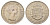 Великобритания 1/2 кроны 1967 Елизавета II (1952-2022) KM 907, Spink 4145 медно-никель 221-1121