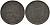 Бельгия 1 франк 1942 Belgique - Belgie, Леопольд III (1934-1947), германская оккупация, Вторая мировая война KM 127 цинк 4161-442