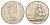 Новая Зеландия 50 центов 1985 Елизавета II (1952-2022), парусник Индевор KM 37 медно-никель 189-1125