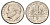 США 1 дайм (10 центов) 1995 D, Рузвельт KM 195a медь плакированный медно-никелем 4682-348