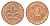 Германия 2 пфеннига 1993 A KM 106a, J.381a сталь плакированная медью aUNC 4630-1242