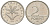 Венгрия 2 форинта 1998 BP KM 693 медно-никель UNC 4618-133