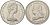 Остров Мэн 1 крона 1976 200 лет независимости США, Джордж Вашингтон KM 37 медно-никель BU 4578-721