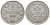 Россия для Финляндии 2 марки 1866 S, Александр II (1855-1881) KM 7.1, Биткин 618 серебро 443-642