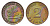 ФРГ 2 пфеннига 1966 D KM 106, J. 381 бронза 4549-844