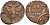 Россия деньга 1737 Анна Иоанновна (1730-1740) красивый брак монетного двора Биткин 293 медь 1527-1213