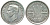 Австралия 3 пенса 1950 m, Георг VI (1937-1952), без букв KM 44 серебро 71-255