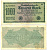 ГЕРМАНИЯ 1000 МАРОК 1922 15 СЕНТЯБРЯ 1922, ВОДЯНОЙ ЗНАК E, БЕЛАЯ БУМАГА Pick 76a бумага 7548-57-3