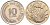 Сингапур 10 центов 1982  KM 3 медно-никель  UNC  4594-1065