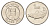Исландия 1 крона 2011 треска KM 27a сталь плакированная никелем UNC 4691-625