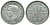 Австралия 3 пенса 1951 m, Георг VI (1937-1952), без букв KM 44 серебро 71-316