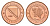 Босния и Герцеговина 10 фенингов 1998 KM 115 сталь плакированная медью UNC 117-225
