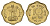 Индия 10 пайс 1971 KM 26.3 никель латунь UNC 4686-1156