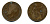 Великобритания 1 пенни 1919 Георг V (1910-1936) КМ 810, Spink 4051 бронза 47-232