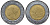 Италия 500 лир 1992 R, Квиринальский дворец KM 111 биметалл 4122-135