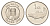 Исландия 1 крона 1996 треска KM 27a сталь плакированная никелем UNC 4691-556