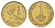 Чили 1 песо 1979 KM 208a алюминиевая бронза UNC 4675-637
