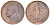 Италия 1 чентезимо 1917 Виктор Эммануил III (1900-1946) KM 40 медь 4615-265