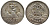 Гватемала 1/4 реала 1897 5 звезд, Испанское правление KM 162 серебро 112-1061