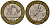 Франция 10 франков 1991 тип Гений Бастилии KM 964.1, Le Frank 375.6 биметалл 4138-336