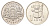 Латвия 1 лат 2007 Снеговик KM 85 медно-никель UNC 4679-335