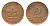 ФРГ 2 пфеннига 1958 D KM 106, J. 381 бронза 4609-331