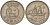 Кувейт 50 филсов 1972 AH 1392, парусник KM 13 медно-никель 4597-1235