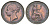 Великобритания 1 пенни 1855 Виктория (1837-1901) KM 739, Spink 3948 медь 4527-212