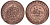 Россия 1 копейка 1911 СПБ, Николай II (1894-1917) 1911 KM 9.2, Биткин 258 медь 51-2341