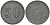 Нердлинген (Бавария) 50 пфеннингов 1917 Funck 381.3, Men18 23671.3 цинк 4586-856
