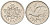 Барбадос 10 центов 2004 KM 12 медно-никель UNC 4618-1163