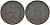 Бельгия 1 франк 1942 Belgique - Belgie, Леопольд III (1934-1947), германская оккупация, Вторая мировая война KM 127 цинк 4161-447
