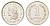 Аргентина 1 песо 1958 KM 57 сталь плакированная никелем UNC 4662-722