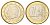 Бельгия 1 евро 1999 Альберт II (1993-2013) KM 230 биметалл UNC 4654-653