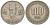 Южная Корея 100 вон 1980 Ли-Сунсин, корейский флотоводец KM 9 медно-никель 4612-536