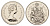 Канада 50 центов 1979 Елизавета II (1952-2022), герб KM 75.3 никель PROOF-LIKE (BU) 413-4623