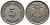 ГЕРМАНИЯ 5 ПФЕННИГОВ 1909 E KM 11, Jager 12, Weege 6 медно-никель 4547-512