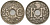 Франция 25 сантимов 1921 KM 867a, Le Franc 171.7 медно-никель 4143-411