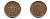 Великобритания 1 пенни 2007 Елизавета II (1952-2022) KM 986, Spink 4710 (B5) сталь плакированная медью 177-566