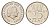 Нидерланды 25 центов 1969 Юлиана (1948-1980) KM 183 никель 4658-862