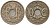 Франция 10 сантимов 1929 KM 866a медно-никель 4601-721