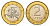 Литва 2 лита 1999 KM 112 биметалл UNC 4686-1247