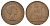 Великобритания 1 пенни 1961 Елизавета II (1952-2022) KM 897, Spink 4157 бронза 221-725