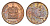 ЮАР 1/2 цента 1970 тираж 10.000 экземпляров KM 81 бронза PROOF 603-1134