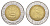 Сан-Марино 500 лир 1995 KM 330 биметалл UNC 4648-352