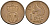 Норвегия 1 эре 1961 белка, Улаф V (1958-1991) KM 403 бронза UNC 4580-941